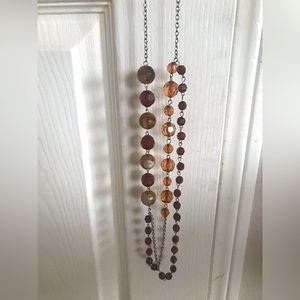 Autumn colored necklace